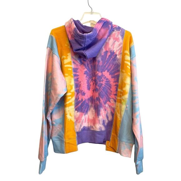 Pistola Joey Kaleidoscope Hoodie Sweatshirt Women Size Small Tie Dye Skater NWT - Picture 2 of 9